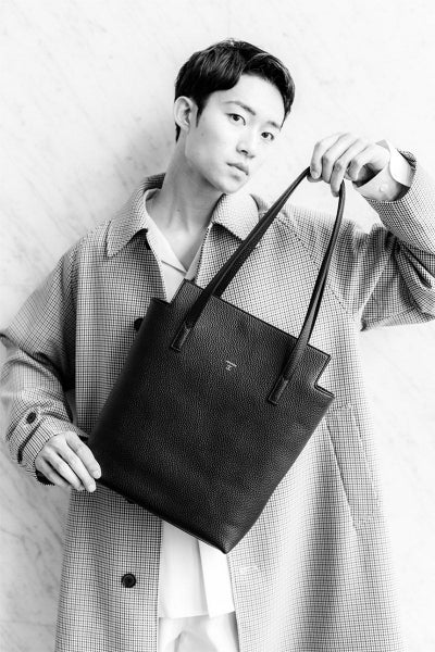 HERGOPOCH エルゴポック ER Series ERシリーズ エンボスレザー スリムトートバッグ ER-ST