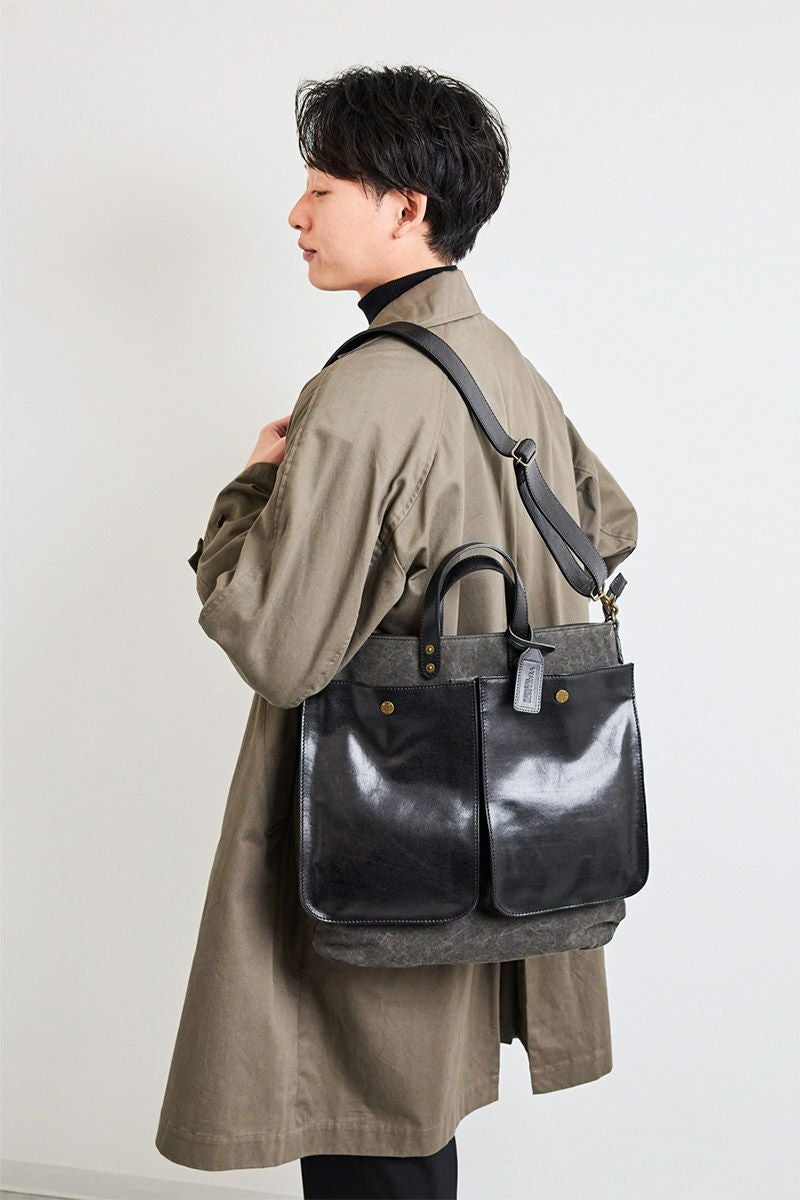 BEAU DESSIN S.A. ボーデッサン タンニン・ワッシャー 2WAYトート