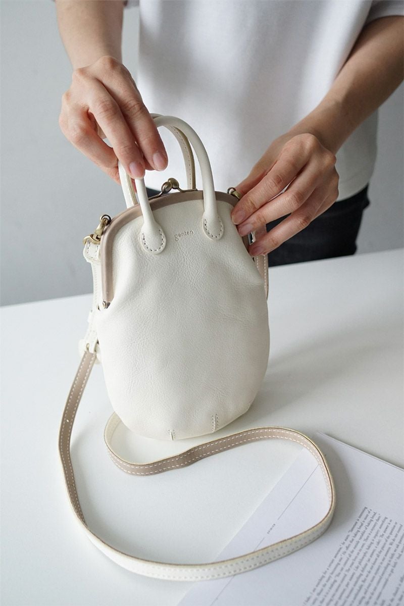 やすやす！！genten ゲンテン　ポシェット　ミネルヴァ　キッコがま口 genten ゲンテン Minerva chicco ミネルヴァキッコ がま口ショルダー