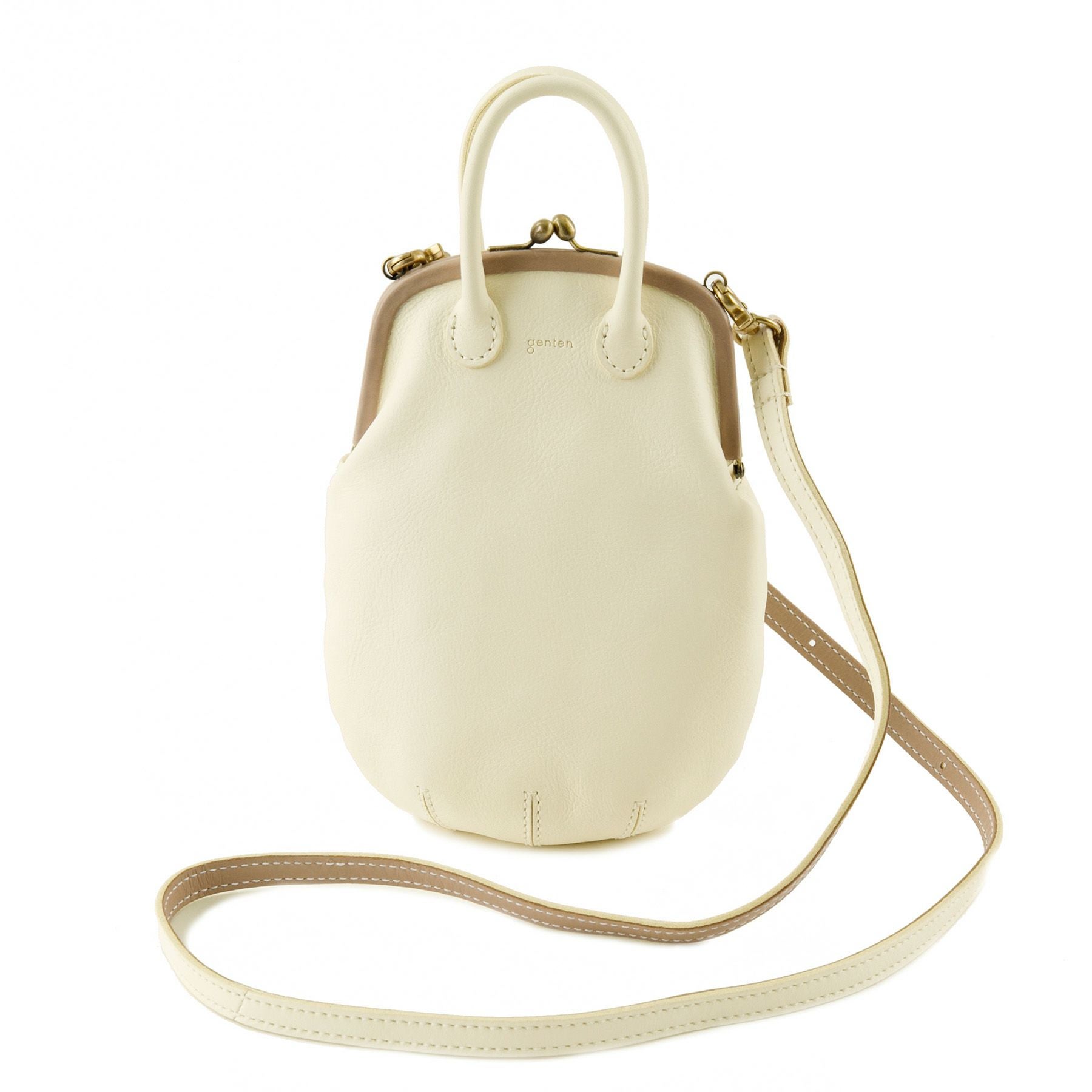 genten ゲンテン Minerva chicco ミネルヴァキッコ がま口ショルダー