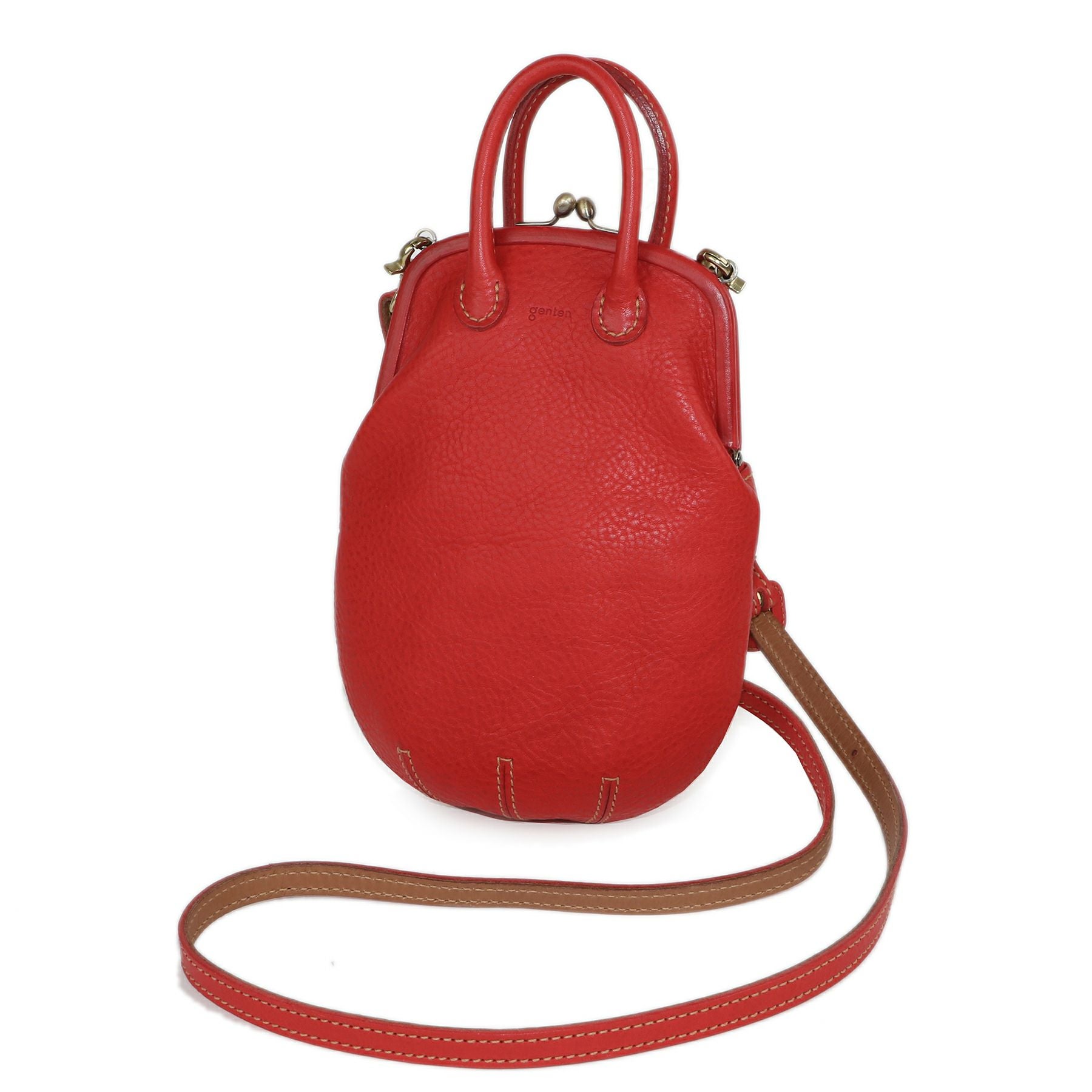 genten ゲンテン Minerva chicco ミネルヴァキッコ がま口ショルダー
