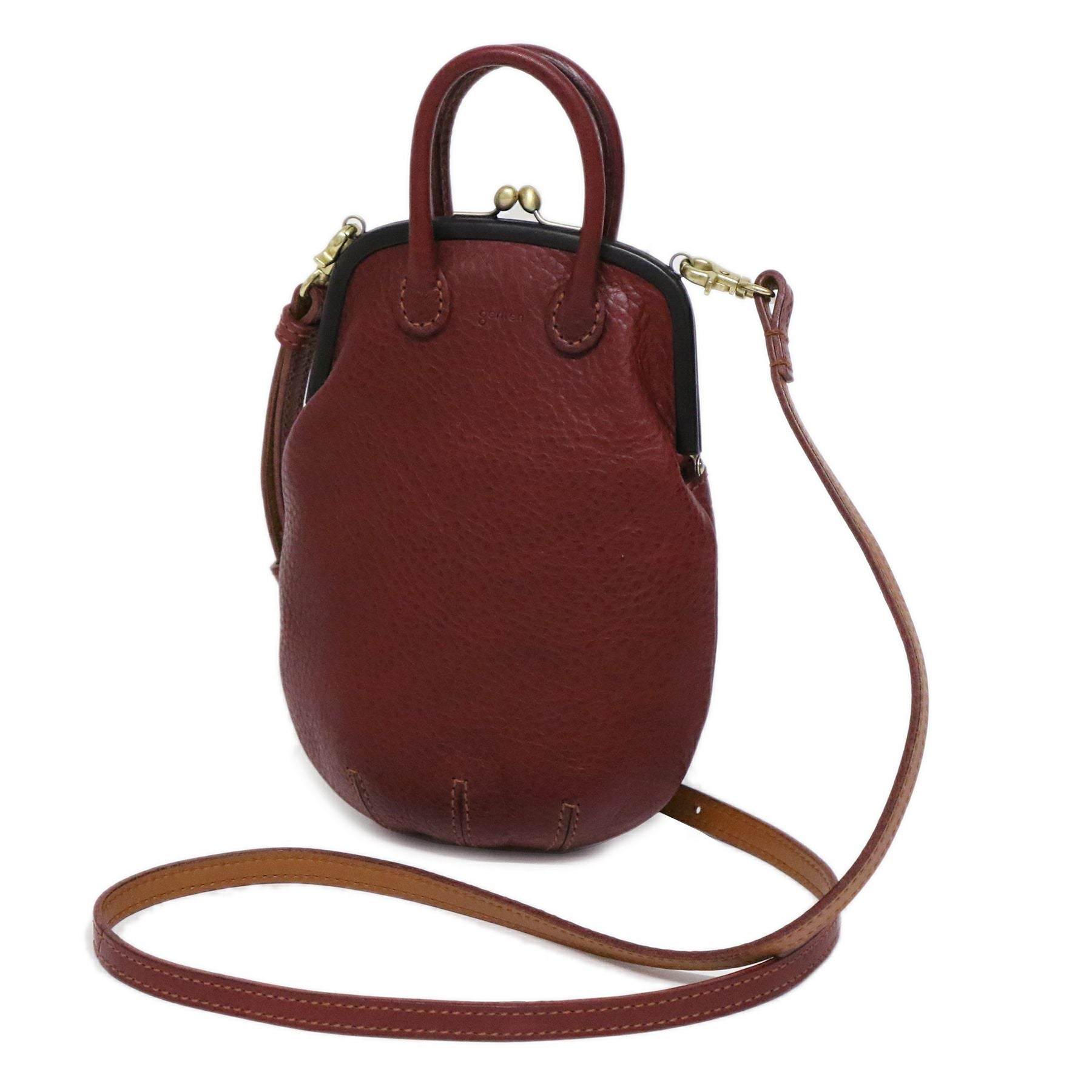 genten ゲンテン Minerva chicco ミネルヴァキッコ がま口ショルダー
