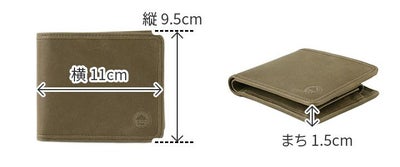 Dakota BLACK LABEL ダコタ ブラックレーベル アライヴ 小銭入れ付き二つ折り財布 0620020