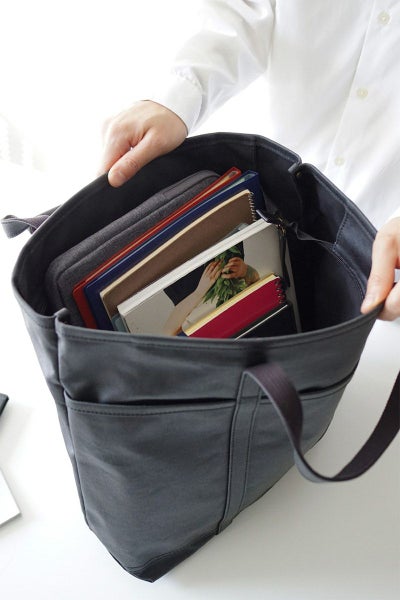 Dakota BLACK LABEL ダコタ ブラックレーベル パラフィンキャンバス トートバッグ (M) 1623300