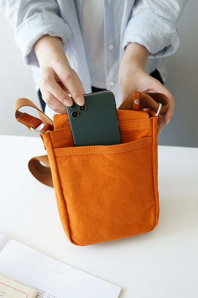 BAGGY PORT バギーポート 10号帆布 カラーバイオ ミニショルダーバッグ