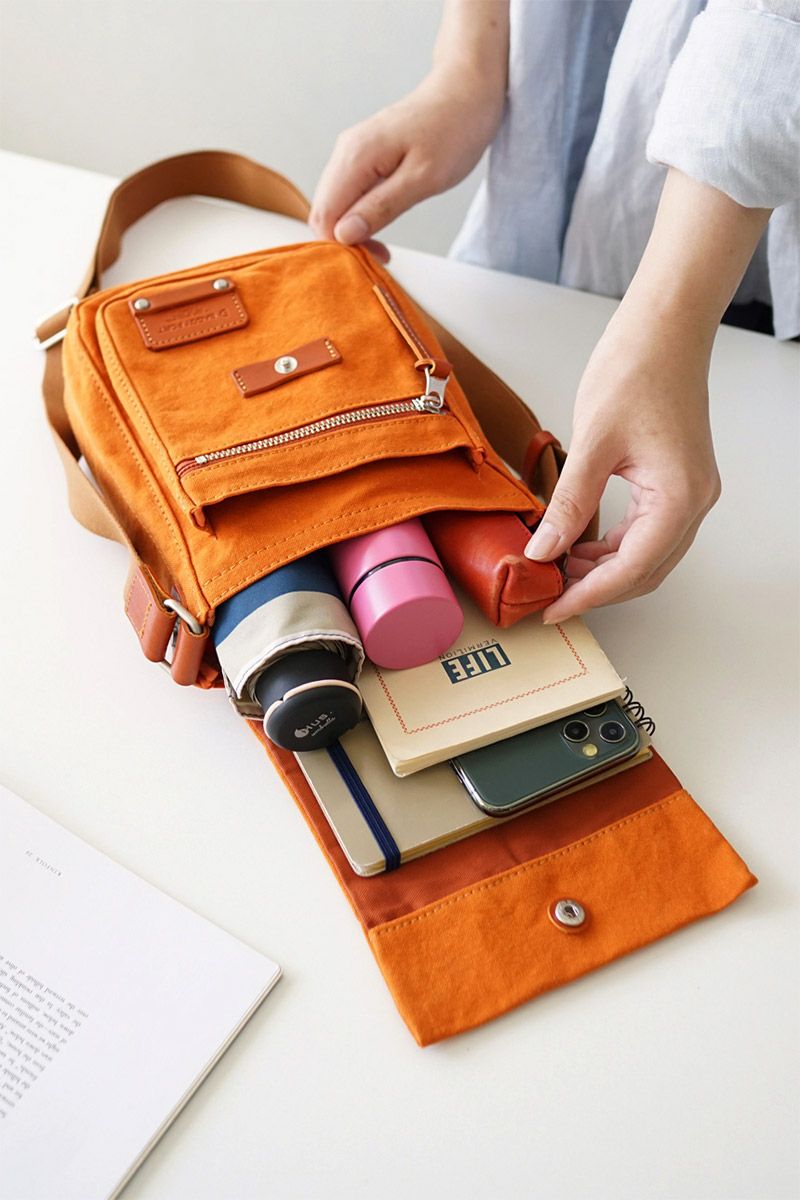BAGGY PORT バギーポート 10号帆布 カラーバイオ ミニショルダーバッグ