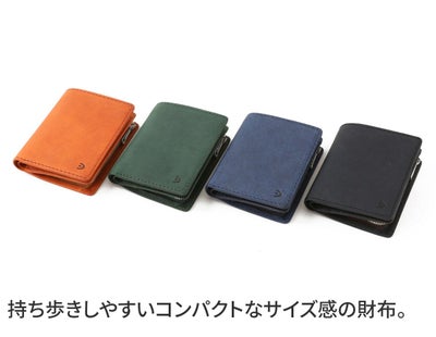 BAGGY PORT バギーポート TEXAS テキサス 小銭入れ付き二つ折り財布 ZYS-1504