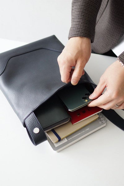 PELLE MORBIDA ペッレモルビダ Maiden Voyage メイデン ボヤージュ シュリンクレザー クラッチバッグ PMO-MB074