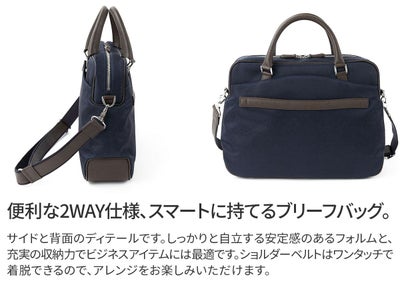 PELLE MORBIDA ペッレモルビダ Capitano キャピターノ リモンタ ブリーフバッグ 1室タイプ ショルダーベルト付属 PMO-CA301