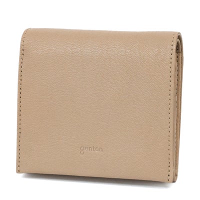 genten ゲンテン GOAT BASIC ゴートベーシック 小銭入れ付き二つ折り財布 44355