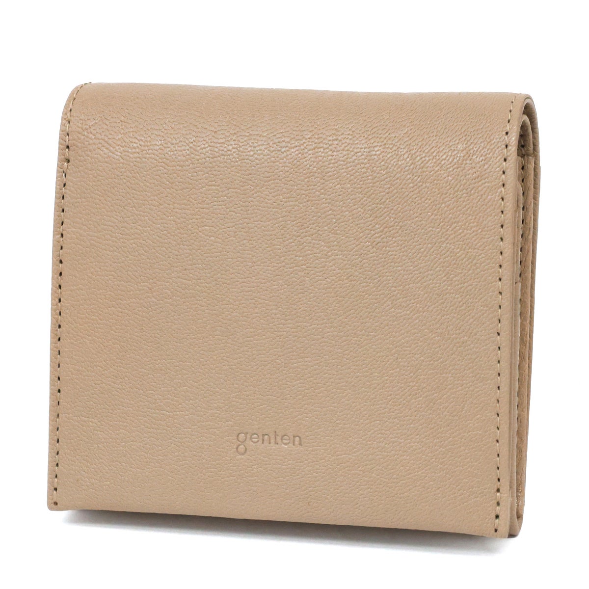 genten ゲンテン GOAT BASIC ゴートベーシック 小銭入れ付き二つ折り財布 44355