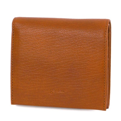genten ゲンテン GOAT BASIC ゴートベーシック 小銭入れ付き二つ折り財布 44355