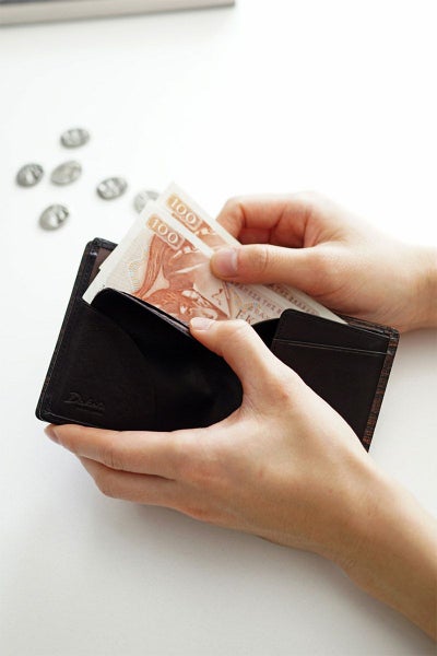 Dakota BLACK LABEL ダコタ ブラックレーベル グレイン 小銭入れ付き二つ折り財布 0620070