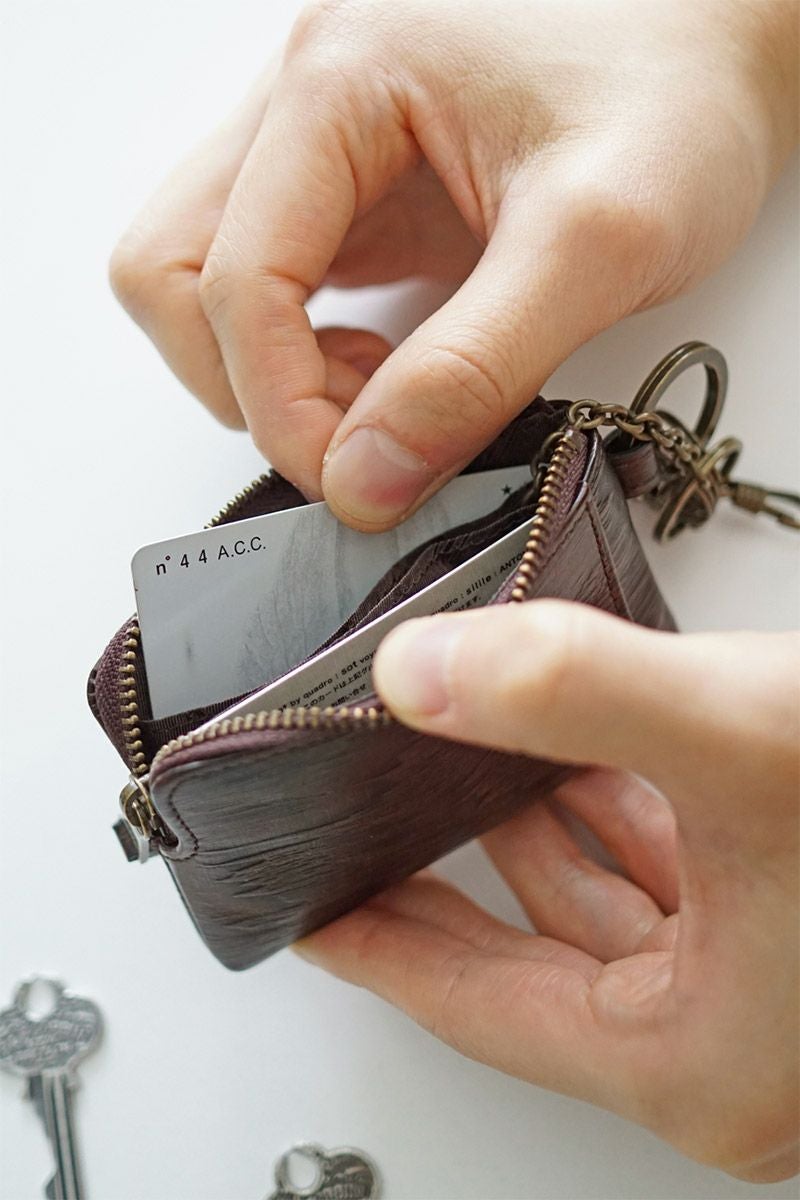 Dakota BLACK LABEL ダコタ ブラックレーベル グレイン コインケース（キーホルダー付） 0620075