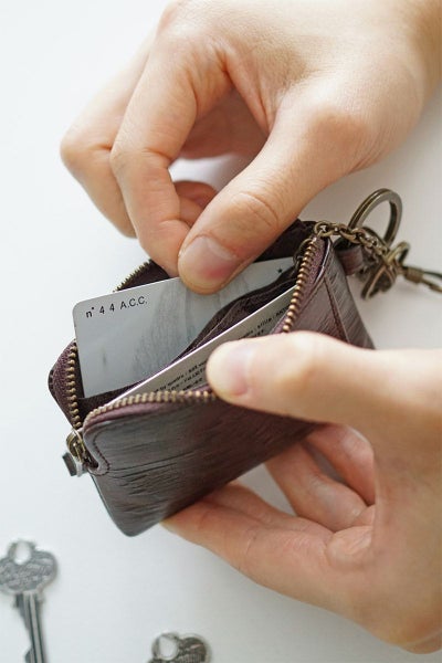 Dakota BLACK LABEL ダコタ ブラックレーベル グレイン コインケース（キーホルダー付） 0620075