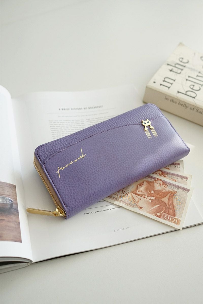 FRAME WORK フレームワーク キトン 小銭入れ付き長財布（ラウンドファスナー式 ）0045003