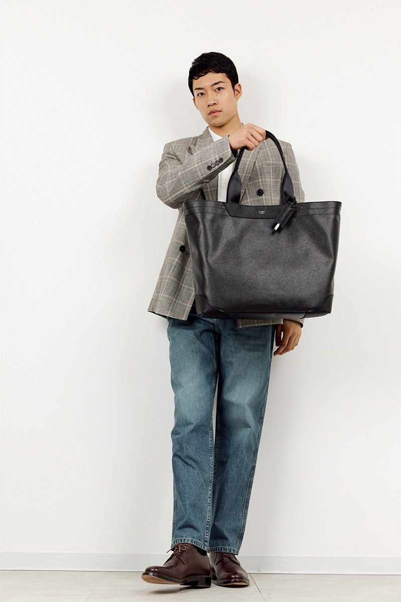 【未使用品】ペッレ モルビダ トートバッグ ブラック PM-PG017 PELLE MORBIDA ペッレモルビダ Golf ゴルフ トートバッグ PMO-PG017