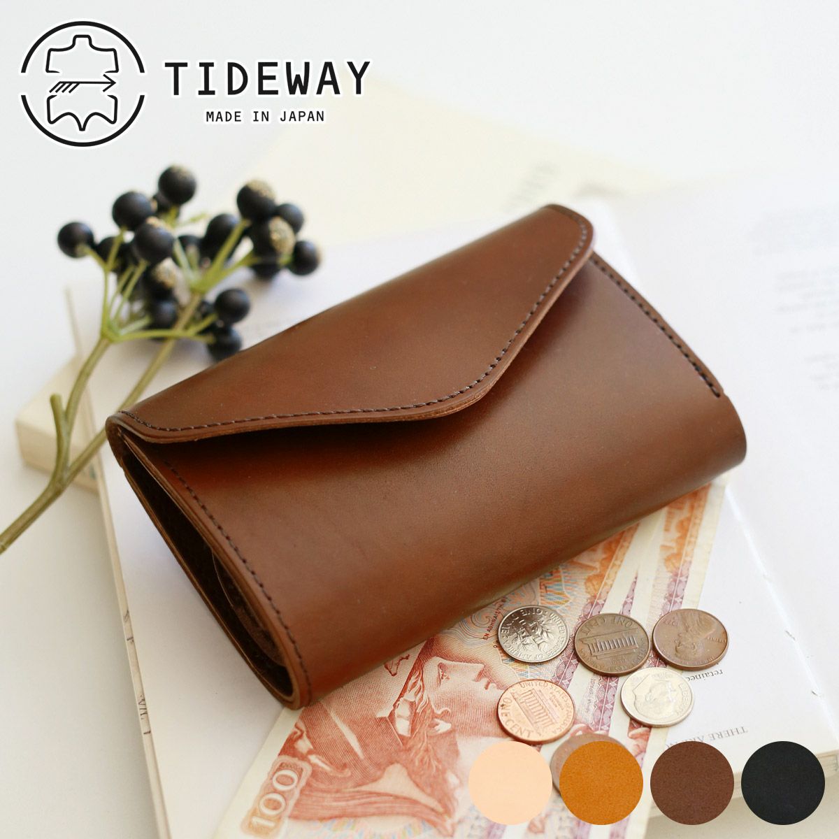 TIDEWAY タイドウェイ 腕時計 ハラコ カモフラ レディース メンズ TIDEWAY タイドウェイ NUME WALLET M T2145 | こだわりのブランド