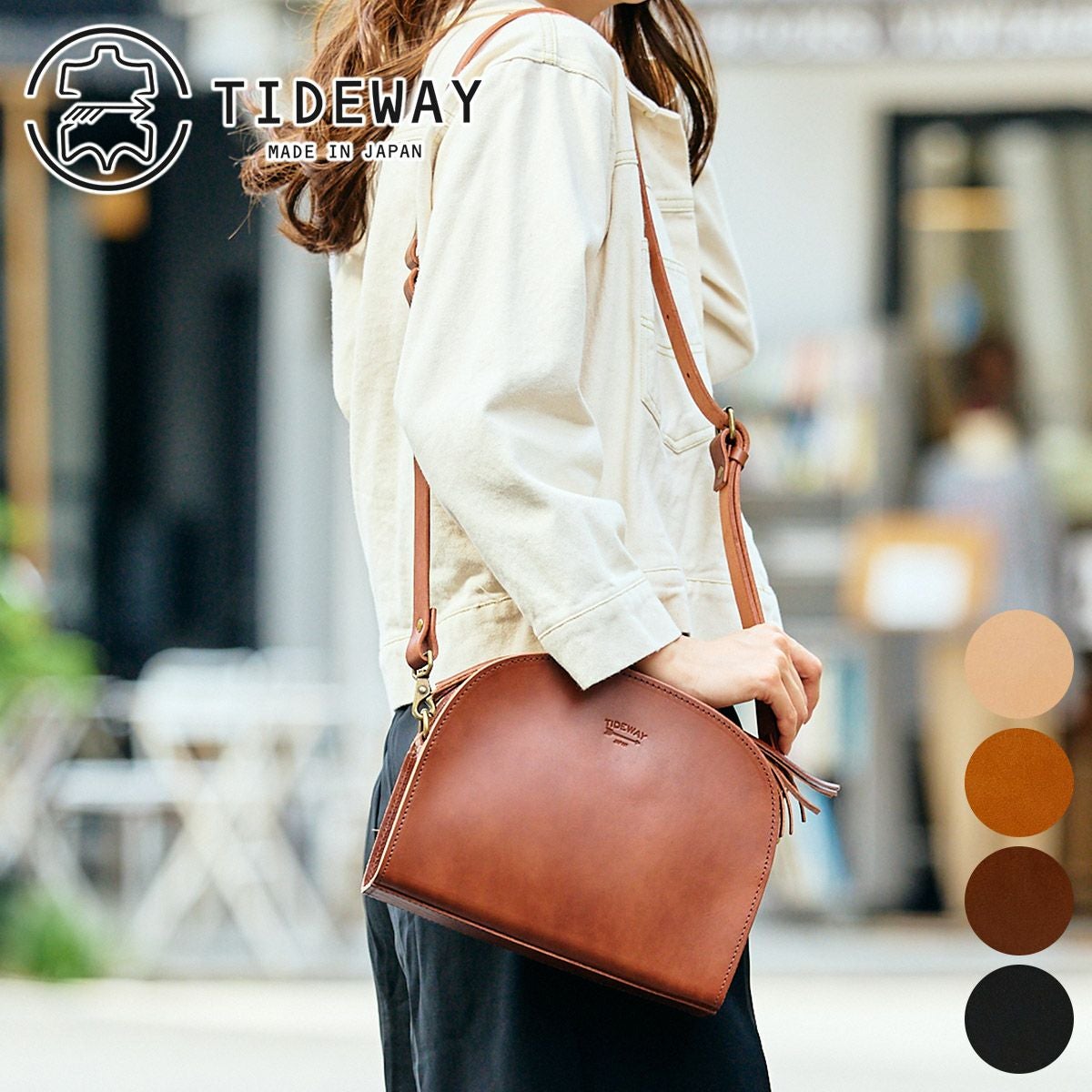 ＊yasai.様＊ TIDEWAY ヌメ　ショルダーバッグ TIDEWAY タイド ウェイ】NUME MARU SHOULDER M / ヌメ 丸ショルダー