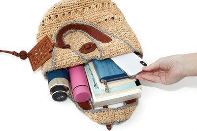 genten ゲンテン Crochet raffia クロシェットラフィア トートバッグ（小） 43926