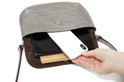 BEAU DESSIN S.A. ボーデッサン キップメタリック ミニショルダーバッグ KM2997