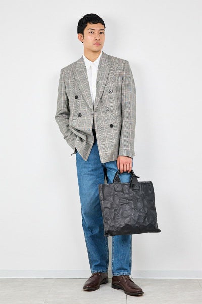 BEAU DESSIN S.A. ボーデッサン レザーアルミ ボンディング トートバッグ LA1999
