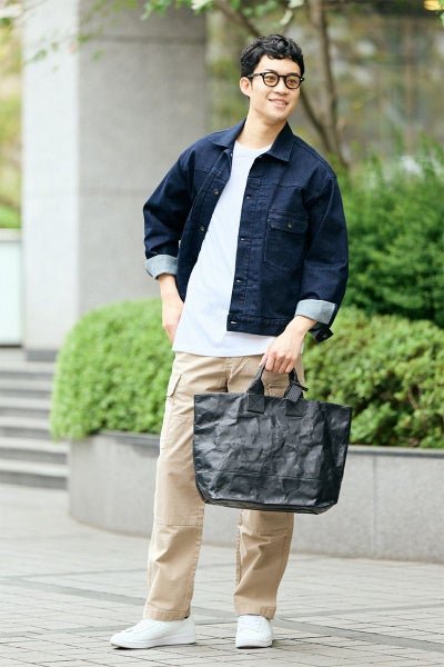 BEAU DESSIN S.A. ボーデッサン レザーアルミ ボンディング トートバッグ LA2071