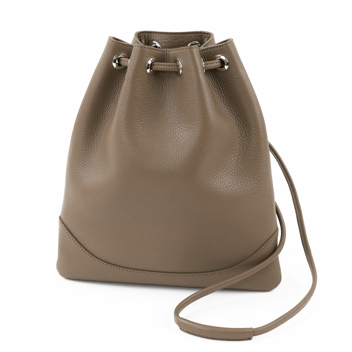 PELLE MORBIDA ペッレモルビダ Maiden Voyage メイデン ボヤージュ シュリンクレザー 巾着バッグ PMO-MB080