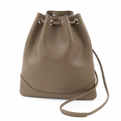 PELLE MORBIDA ペッレモルビダ Maiden Voyage メイデン ボヤージュ シュリンクレザー 巾着バッグ PMO-MB080