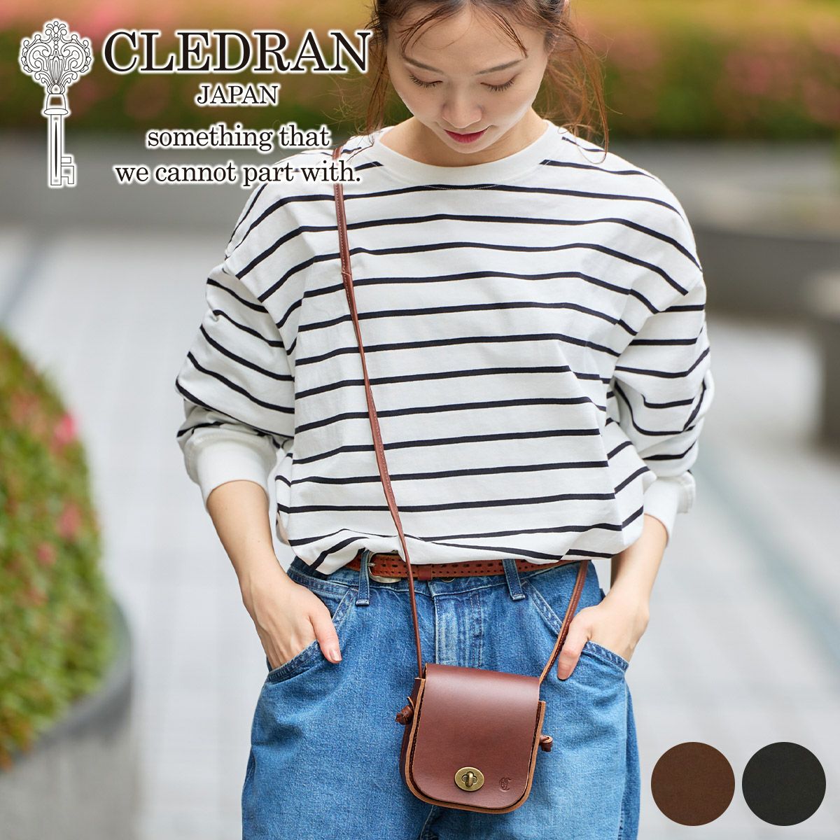 30％OFF】CLEDRAN クレドラン CINQ サンク マルチミニショルダーバッグ