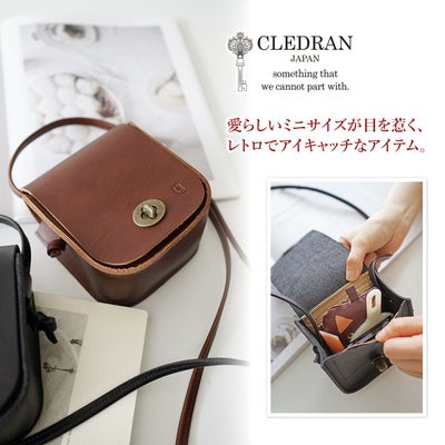 CLEDRAN クレドラン CINQ サンク マルチミニショルダーバッグ CR-CL3688