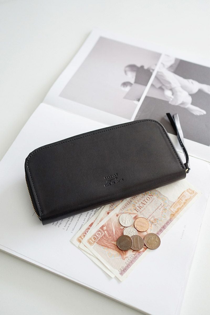 TIDEWAY タイドウェイ LIGHT LEATHER ライトレザー ROUND WALLET L TIDEWAY タイドウェイ LIGHT LEATHER ライトレザー ROUND WALLET L