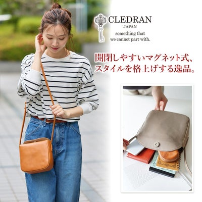CLEDRAN クレドラン COU クウ ショルダーバッグ CR-CL3719
