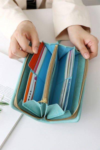 BAGGY'S ANNEX バギーズアネックス FOG leather (フォグレザー) 小銭入れ付き長財布（ラウンドファスナー式 ）LZYS-7000