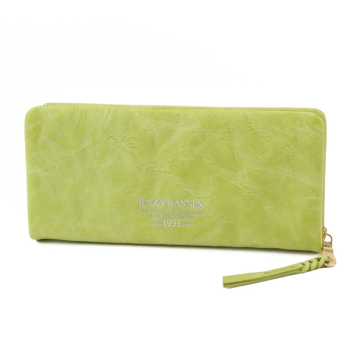 BAGGY'S ANNEX バギーズアネックス FOG leather (フォグレザー) 小銭入れ付き長財布（ラウンドファスナー式 ）LZYS-7000