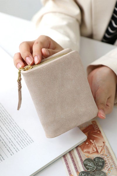 BAGGY'S ANNEX バギーズアネックス FOG leather (フォグレザー) 小銭入れ付き二つ折り財布（ラウンドファスナー式 ）LZYS-7001