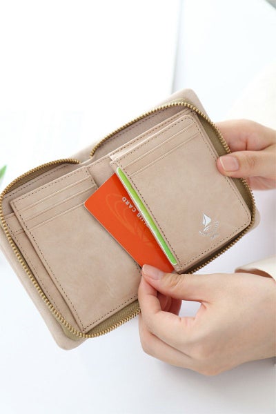 BAGGY'S ANNEX バギーズアネックス FOG leather (フォグレザー) 小銭入れ付き二つ折り財布（ラウンドファスナー式 ）LZYS-7001