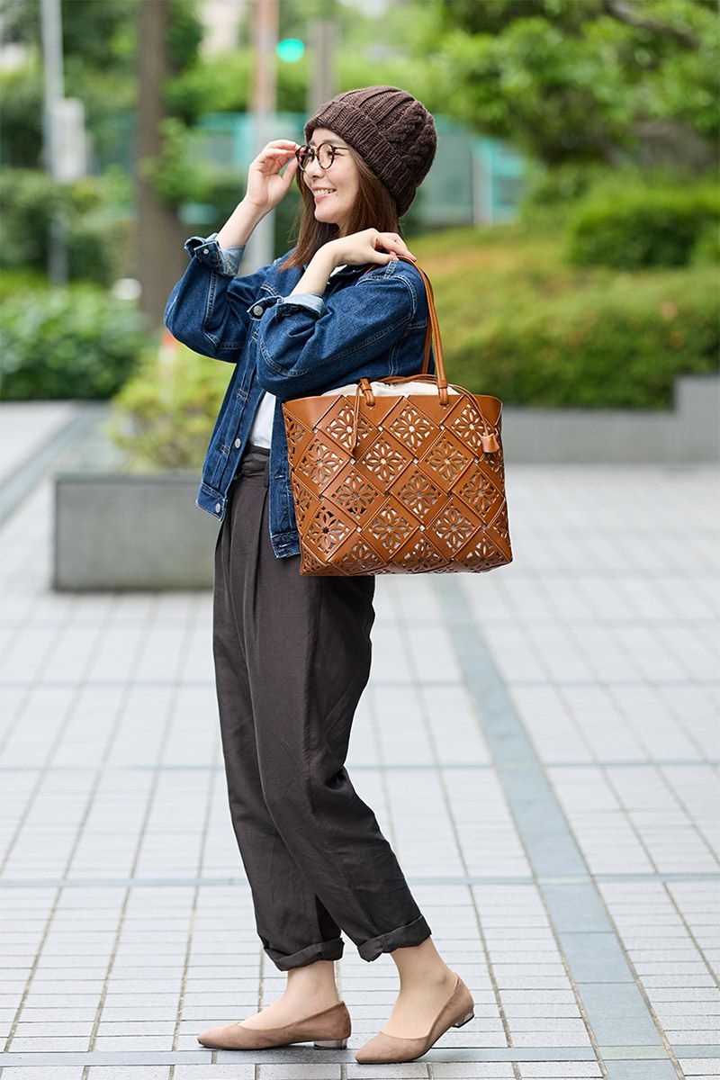 genten ゲンテン Suscut basket サスカットバスケット トートバッグ 43975