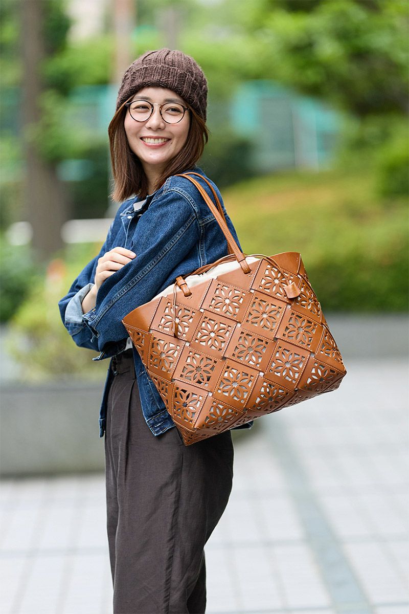 genten ゲンテン Suscut basket サスカットバスケット トートバッグ 43975