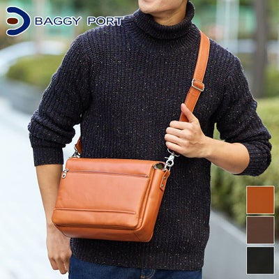 BAGGY PORT バギーポート ソフトスムースレザー ショルダーバッグ ZKM-3000