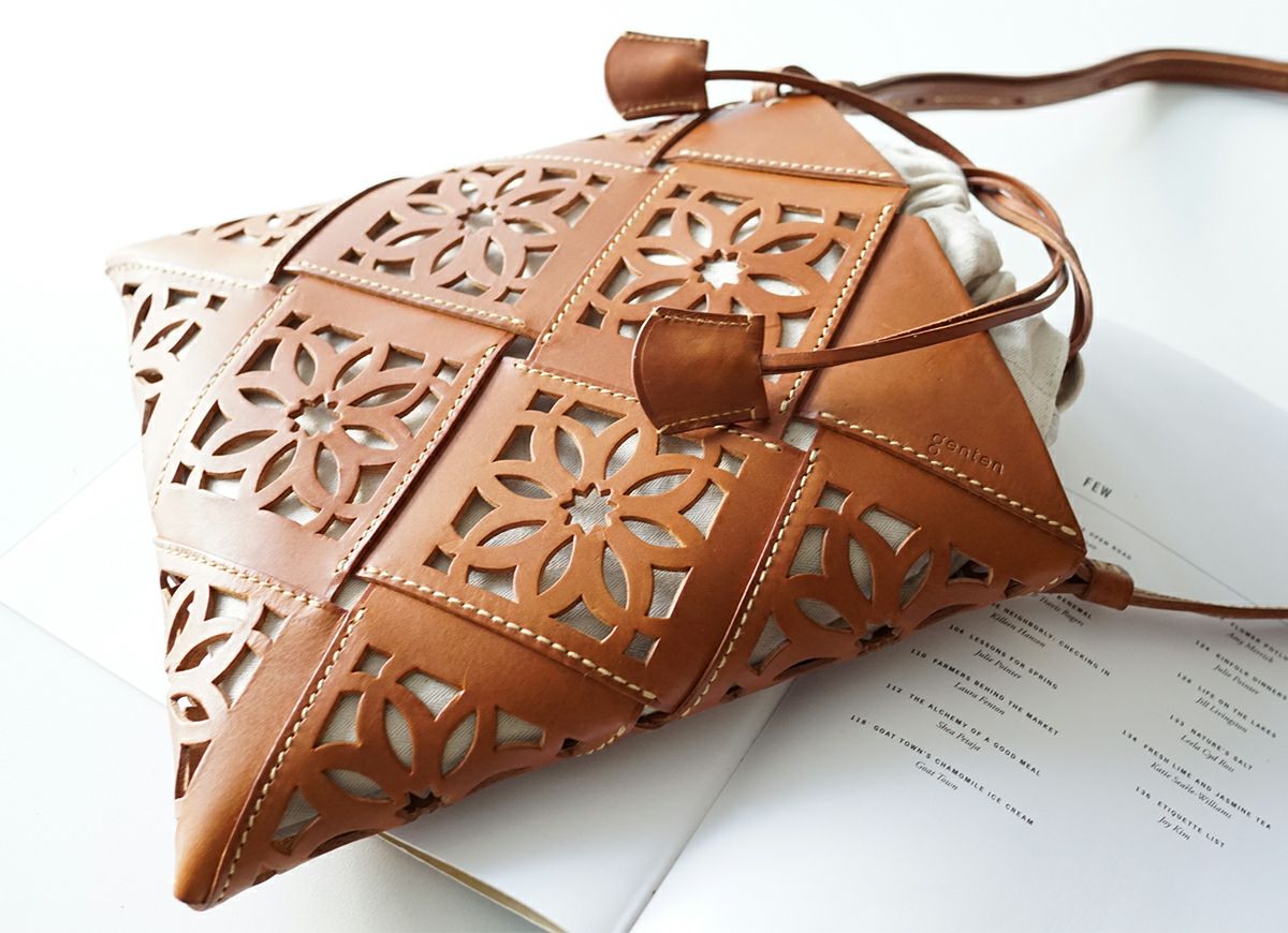 genten ゲンテン Suscut basket サスカットバスケット ショルダーバッグ 43977