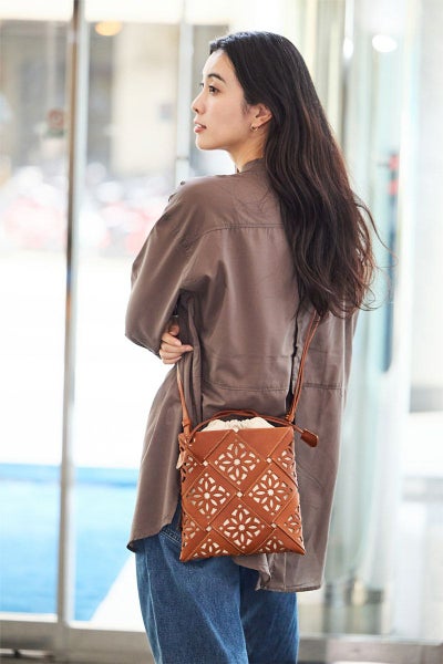 genten ゲンテン Suscut basket サスカットバスケット ショルダーバッグ 43977