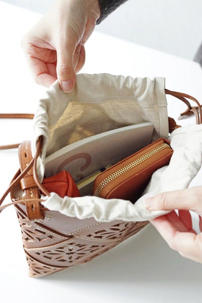 genten ゲンテン Suscut basket サスカットバスケット ショルダーバッグ 43977