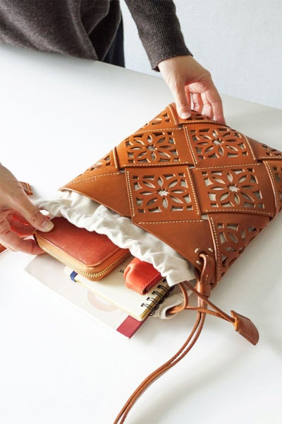 genten ゲンテン Suscut basket サスカットバスケット ショルダーバッグ 43977