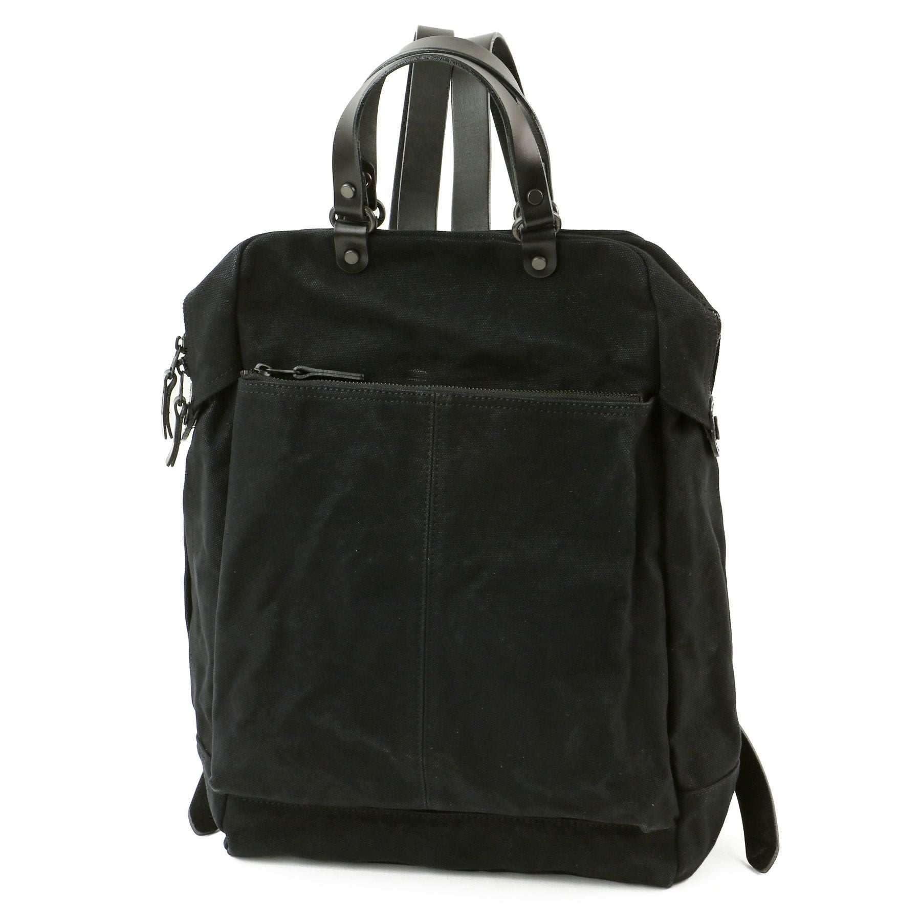 あ*く様 バギーポート ボンサック　ネイビー　レザー キャンバス BAGGY PORT（バギーポート） ボンサック TEPP003N BAGGYPORT 6号帆布