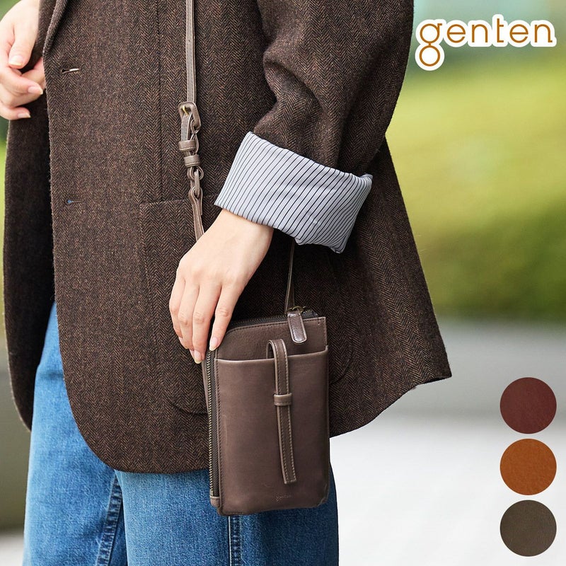 genten ゲンテン Partner2 パルトネル2 ミニショルダーバッグ 43995