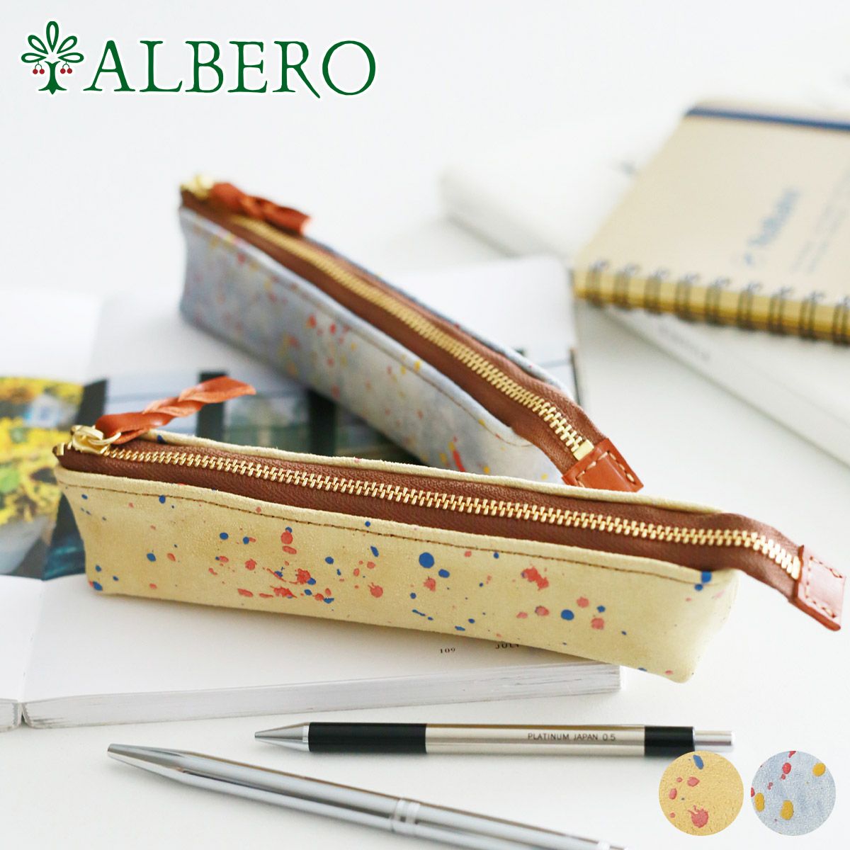 ALBERO アルベロ SMALL LEATHER GOODS スモールレザーグッズ ペン