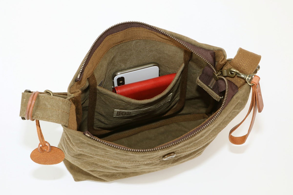 genten ゲンテン Mil Canvas ミルキャンバス ショルダーバッグ 44541