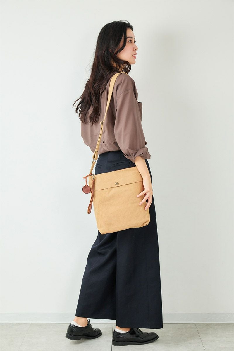 genten ゲンテン Mil Canvas ミルキャンバス ショルダーバッグ 44541