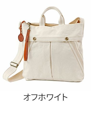 genten ゲンテン Mil Canvas ミルキャンバス 2WAYショルダーバッグ
